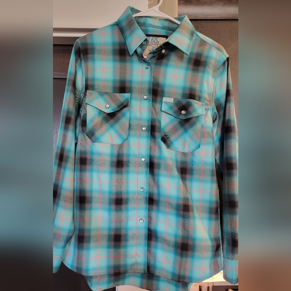 Women's Hales and Speed Shop Medium Temptress Flannel - Picture 3 of 5